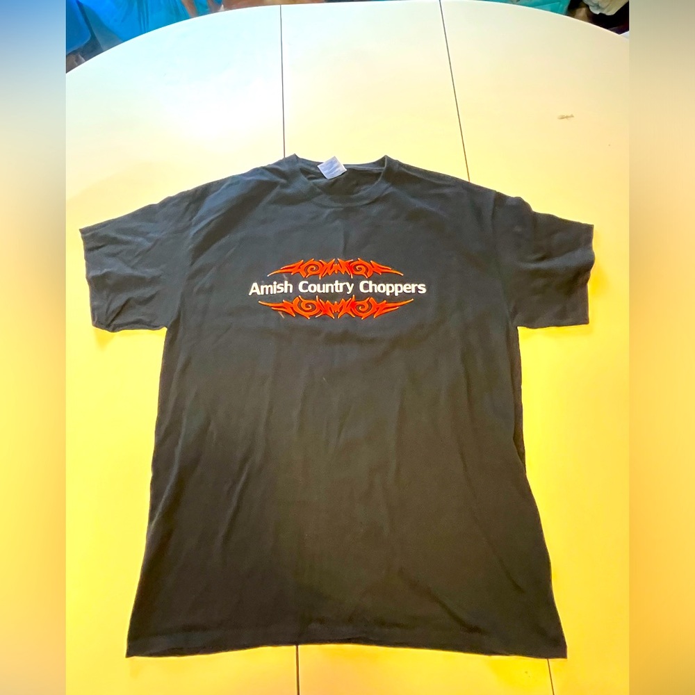 Amish Country Choppers snarky large tee shirt Holmes County Ohio